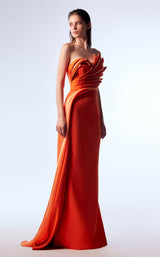 2 of 5 MNM Couture G1719 Orange