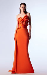 1 of 5 MNM Couture G1719 Orange