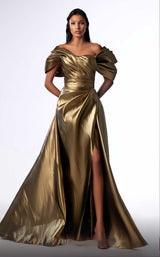1 of 7 MNM Couture G1726 Gold