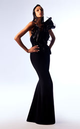 1 of 4 MNM Couture G1743 Black