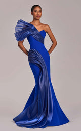 1 of 6 MNM Couture G1808 Royal Blue