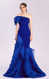 3 of 6 MNM Couture G1810 Royal Blue