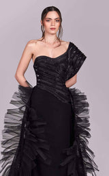4 of 7 MNM Couture G1812 Black