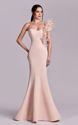1 of 6 MNM Couture G1821 Salmon
