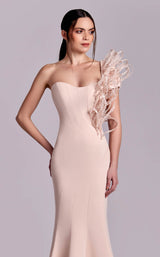 4 of 6 MNM Couture G1821 Salmon