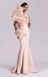 4 of 8 MNM Couture G1827 Salmon