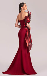 5 of 5 MNM Couture G1832 Burgundy
