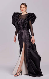 2 of 7 MNM Couture G1835 Black