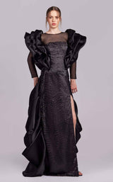 1 of 7 MNM Couture G1835 Black