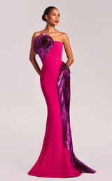 2 of 6 MNM Couture G1838 Fuchsia