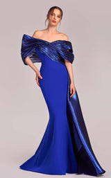 1 of 6 MNM Couture G1840 Royal Blue