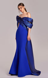 4 of 6 MNM Couture G1840 Royal Blue