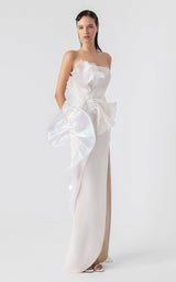 1 of 7 MNM Couture G1903 Off White