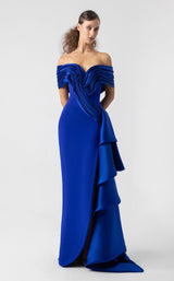 3 of 6 MNM Couture G1905 Royal Blue