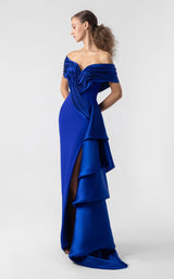 4 of 6 MNM Couture G1905 Royal Blue