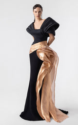 3 of 6 MNM Couture G1910 Black/Gold