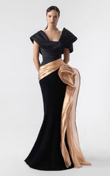 4 of 6 MNM Couture G1910 Black/Gold