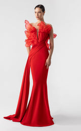 1 of 5 MNM Couture G1917 Red