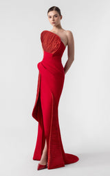 1 of 6 MNM Couture G1924 Red