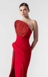 2 of 6 MNM Couture G1924 Red