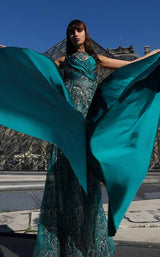 1 of 5 MNM Couture K4007 Petrol