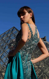 4 of 5 MNM Couture K4007 Petrol