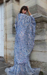 4 of 4 MNM Couture K4012 Blue