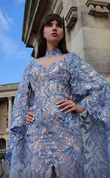 3 of 4 MNM Couture K4012 Blue