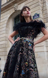 2 of 4 MNM Couture K4021 Black