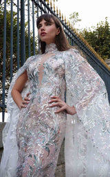 3 of 4 MNM Couture K4025 White