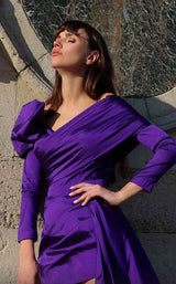 2 of 4 MNM Couture K4030 Purple