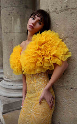 3 of 5 MNM Couture K4031 Yellow