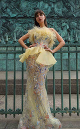 1 of 5 MNM Couture K4032 Yellow
