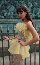 3 of 5 MNM Couture K4032 Yellow