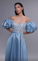 2 of 5 MNM Couture K4079 Blue
