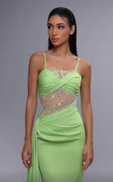 2 of 4 MNM Couture K4081 Pistachio