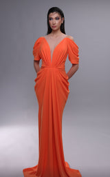 1 of 4 MNM Couture K4084 Coral
