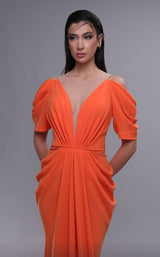 2 of 4 MNM Couture K4084 Coral