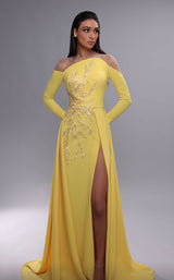 1 of 5 MNM Couture K4089 Yellow