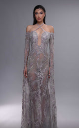 1 of 4 MNM Couture K4090 Grey