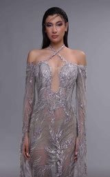 2 of 4 MNM Couture K4090 Grey