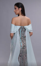 3 of 4 MNM Couture K4092 Aqua