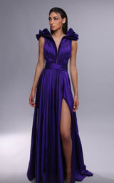1 of 4 MNM Couture K4096 Purple