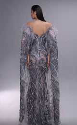 2 of 4 MNM Couture K4097 Grey