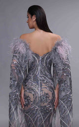 4 of 4 MNM Couture K4097 Grey