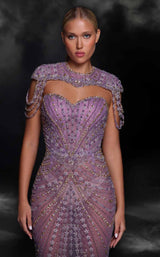 3 of 5 MNM Couture K4098 Purple