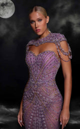 4 of 5 MNM Couture K4098 Purple
