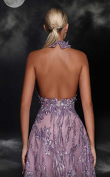 5 of 5 MNM Couture K4104 Purple