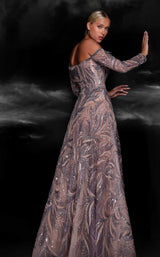 2 of 4 MNM Couture K4105 Purple