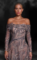 3 of 4 MNM Couture K4105 Purple